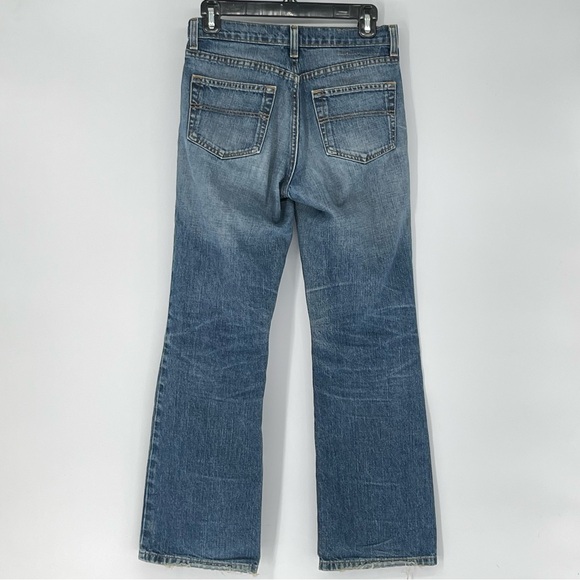 Polo Jeans Co RL Y2K Relaxed Bootcut Jeans 2x30 Distressed Medium Wash - Picture 2 of 4